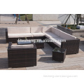 8 Pcs Weave Mix Complete French Style Sofa luxury outdoor furniture Outdoor Furniture